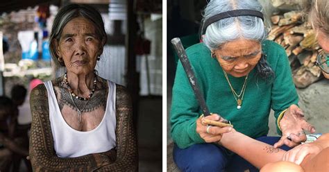whang-od tattoo designs|oldest filipino tattoo artist.